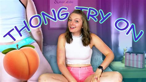 Try On Haul Even More Thongs Q A Time Clipzui Com