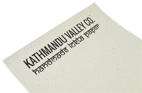 Tree Free Lokta Card Stock Paper Handmade In Nepal Kathmandu Valley Co