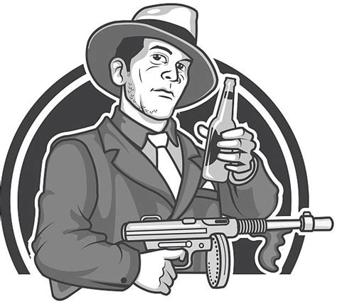 The hanover police are investigating. Best Gangster Illustrations, Royalty-Free Vector Graphics ...