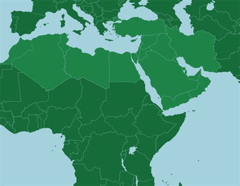 Moyen Orient Et Afrique Du Nord Les Pays Quiz De Géographie Seterra