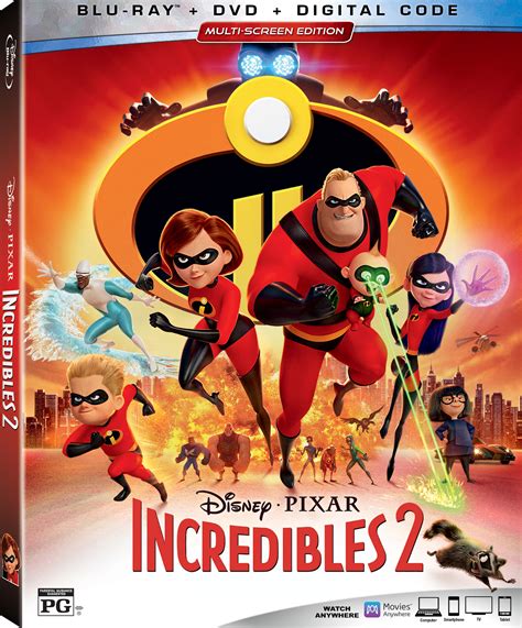 sasaki time disney pixar s incredibles 2 arrives digitally oct 23 and on blu ray nov 6