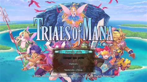 Trials Of Mana Gameplay Demo FR 1 2 YouTube