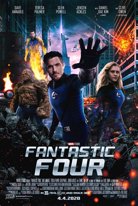 Mcu Fantastic Four Movie Poster By Marcellsalek 26 On Deviantart