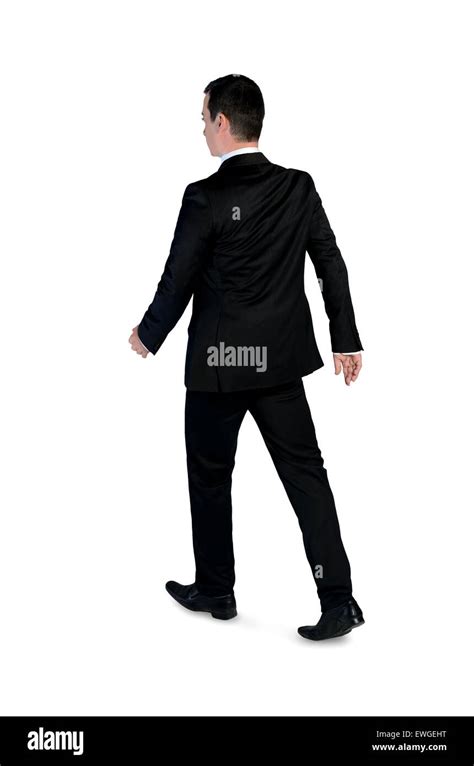 Man Suit Walking Away Back View Cut Out Stock Images And Pictures Alamy