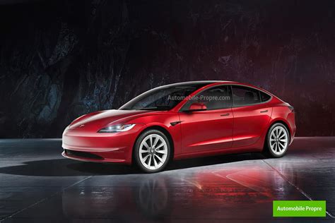 Tesla Model 3 Facelift 2023