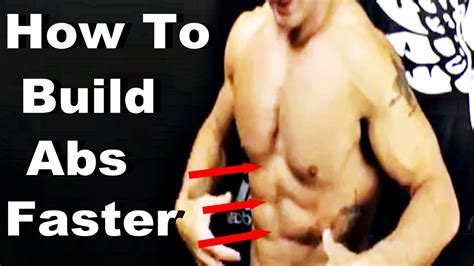 How To Build Abs Faster Youtube