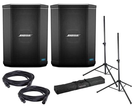 Bose S1 Pro Multi Position Pa System Pair With Stands Prosound And