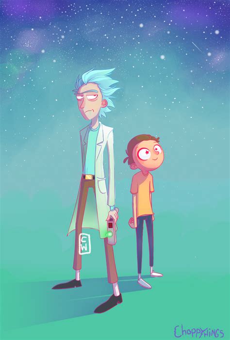 Rick And Morty By Choppywings On Deviantart