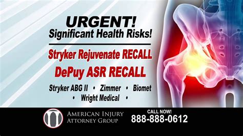 Stryker Hip Recall Lawyer Metal On Metal Hip Replacement Attorneys