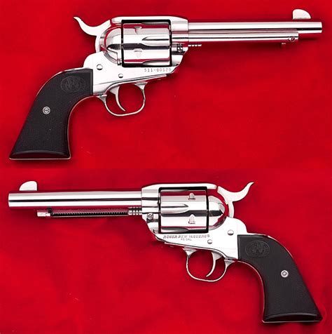 Sturm Ruger New Vaquero 45 Colt Stainless Steel Revolver 5 12 Inch