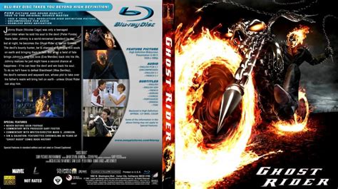 Ghost Rider Movie Blu Ray Custom Covers Ghost Rider2 Dvd Covers