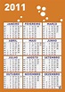 Crazy Creative Cat: Calendários para 2011, básicos