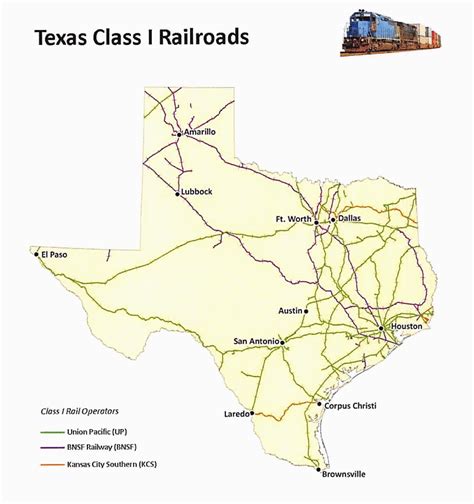 Texas Railway Map Secretmuseum