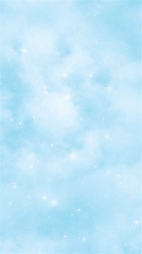 Fondo Azul De Nubes Con Estrellas Blue Wallpaper Iphone Cute Blue Wallpaper Blue