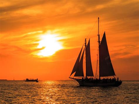 Sailing Into The Sunset Sailing Sunset Photo