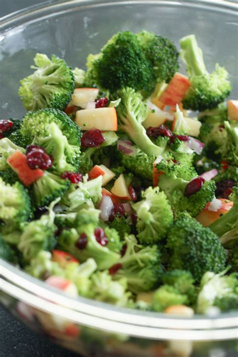 4 super healthy vegetarian salad recipes with some indian fusion. Healthy Broccoli Salad | Recipe | Healthy broccoli salad ...