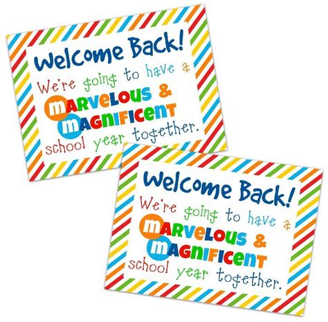 Student Welcome T Free Printable Free Printable Students And School