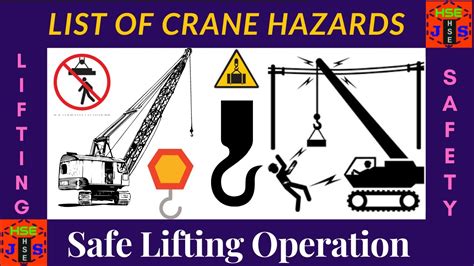 List Of Crane Hazards Lifting Safety Safe Lifting Safetyfirstlife
