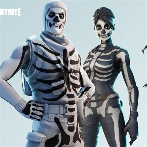 1080x1080 Skull Trooper And Ghoul Trooper Fortnite 1080x1080 Resolution