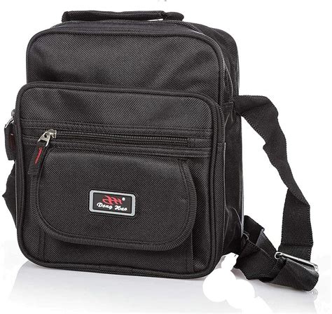 Unisex Canvas Messenger Bag Cross Body Shoulder Utility Travel Work Multi Pocket Purpose Amazon