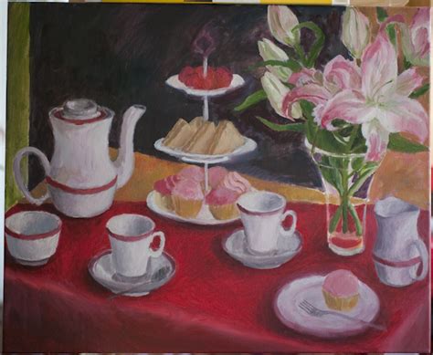 The Homely Place Afternoon Tea Paintings