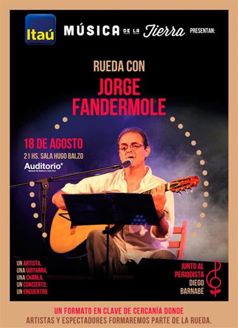 “rueda” Con Jorge Fandermole Fundación Itaú Uruguay