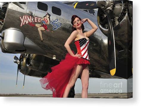 1940s Pin Up Girls Art