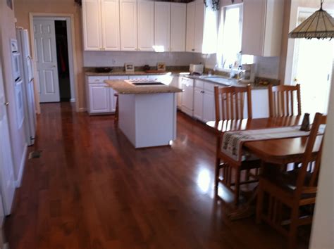 White cabinets help offset the darkness of the. 22 Best Grey Hardwood Floors with Maple Cabinets | Unique ...