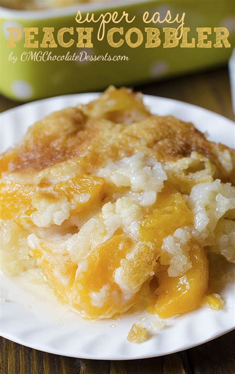 You can modify it to suit whatever fruit you've got on keywords: Super Easy Peach Cobbler | KeepRecipes: Your Universal ...
