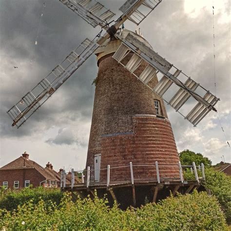 Polgate Windmill By Andrew James Penniall Windmill Photos Windmill