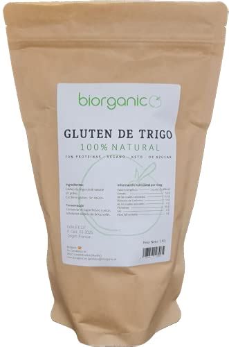 Biorganic Gluten De Trigo 100 Natural 2 Kg Keto Vegano Ideal