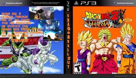 Claim your free 20gb now Dragon Ball Z Ultimate Tenkaichi by Gorance2000 PlayStation 3 Box Art Cover by gorance2000