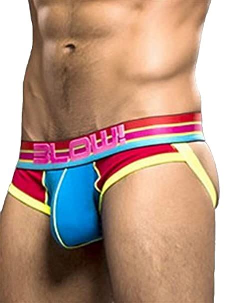 Andrew Christian Mens Blow Bubble Butt Jock Strap With Show It Red