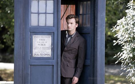 Image Tardis David Tennant Doctor Who Tenth Doctor Hd Wallpapers