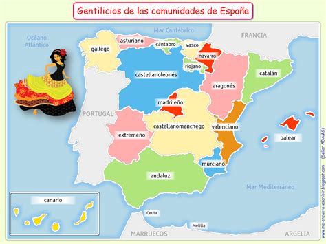 Pin De Gloria En Espagnol Ressources Comunidades Autonomas De Espana