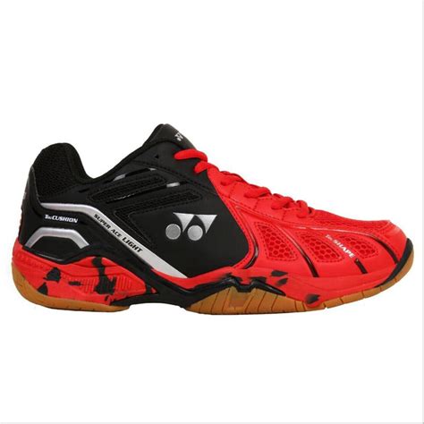 Buy Yonex Super Ace Light Badminton Shoes Red And Black Online ₹3320