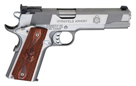 Springfield Armory Loaded 1911 Stainless Steel 45 Acp 5 Barrel Fully