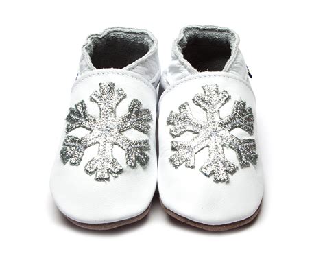 Inch Blue Snowflake Soft Sole Shoes Giveaway ♥ Dolly Dowsie