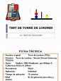 Test De Torre De Londres: Lic. Martha Travezaño | Evaluación ...