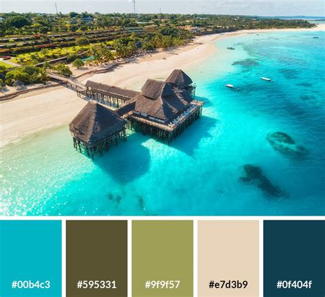 20 Beach Color Palettes Coastal Color Schemes With Hex Codes