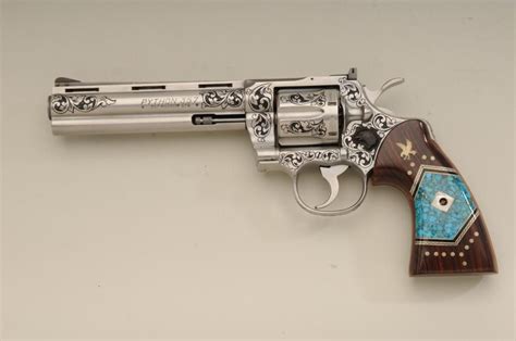 Colt Python 357 Magnum Double Action Revolver Stainless Steel With 6