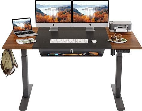 Fezibo Height Adjustable Electric Standing Desk With Pencil