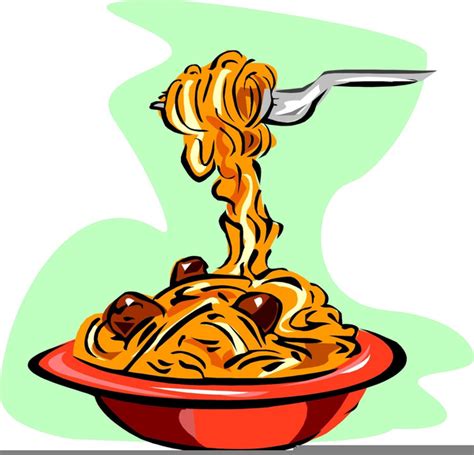 Spaghetti And Meatballs Clipart Free Images At Vector