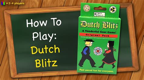 How To Play Dutch Blitz Youtube
