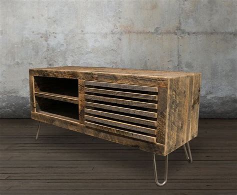 Reclaimed Wood Media Console Tv Stand Reclaimed Wood Furniture