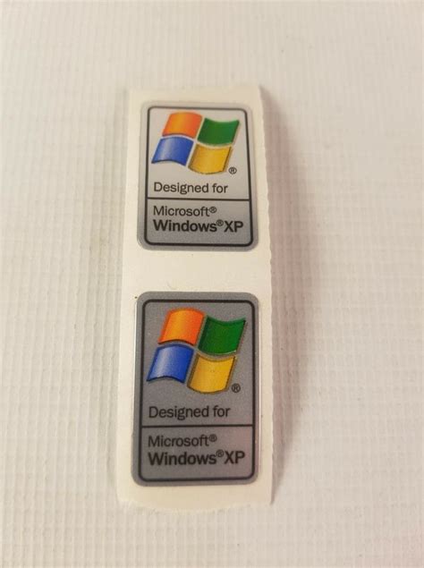 Original Designed For Microsoft Windows Xp Sticker Oem Computer Sticker