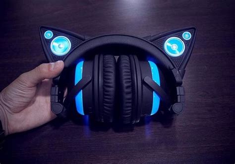 Cat Ear Headphones Axent Wear Audifonos De Gato Anime Nekko 3700