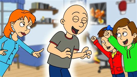 Classic Caillou Behaves For Onceungrounded Youtube