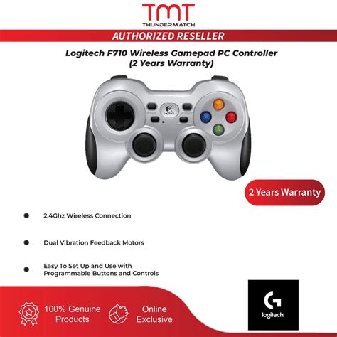 Gaming Logitech F710 Wireless Gamepad Controller 2 Years Warranty