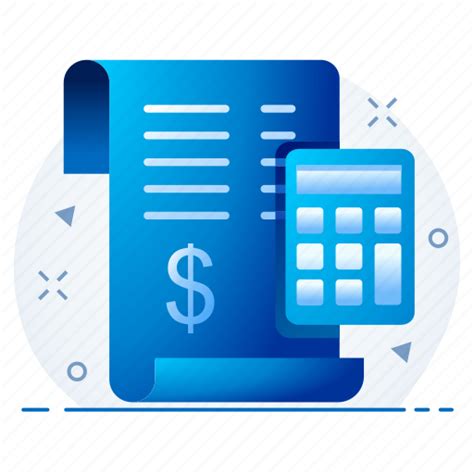 Account Bill Calculate Calculator Finance Receipt Icon Download